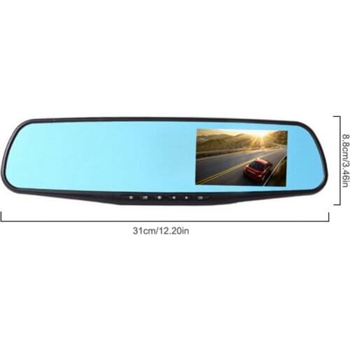 Full HD 1080P Car DVR Camera Mirror 120 Degree Auto Driving Recorder Camera For Suv Cars Vehicle Dash Cam Car Camera Mirror