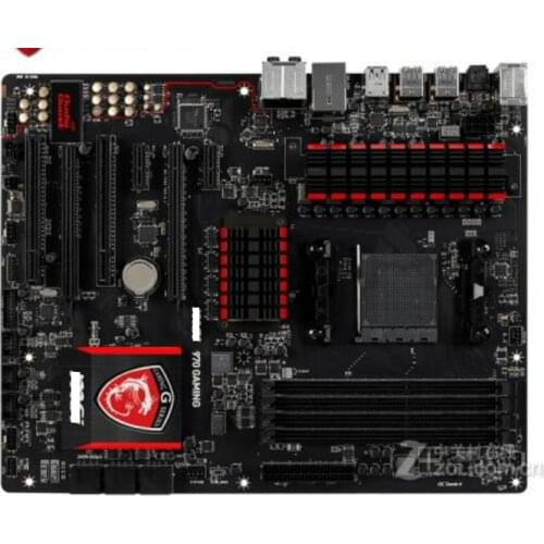 Used Desktop motherboard FOR MSI 970 GAMING original mainboard Socket AM3/AM3+ DDR3 32GB USB2.0 ATX 970 PC sales
