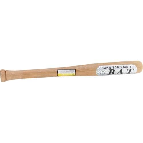 Natural Wood Softball Baseball Bat Sport Slugger Wooden Bat Rounder Bat 21