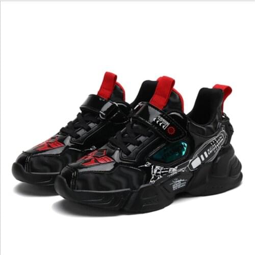 Autumn/Winter Childrens Shoes Boys Quality Top Soft Non-Slip Kids Casual Shoes Thick Sole Kid Outdoor Trainer Running Shoes