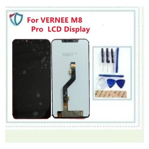 For VERNEE M8 Pro LCD Display+Touch Screen Digitizer Assembly with Frame