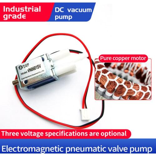 Solenoid pneumatic valve 6V 12V 24V control valve two position five way electronic valve all copper coil vn0601sv