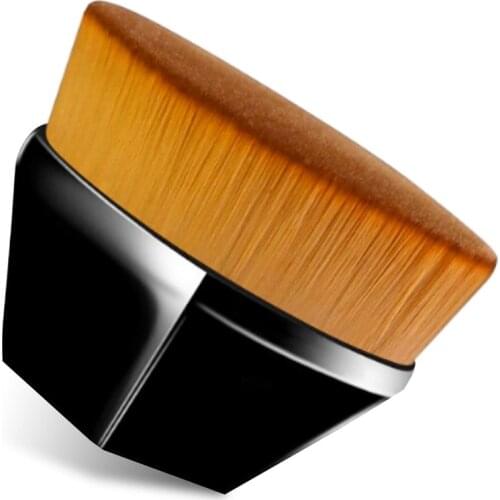 Foundation Makeup Brush Flat Top Kabuki Blush Mermaid Make Up Brushes for Blending Cream Flawless Liquid Powder Cosmetics Kits