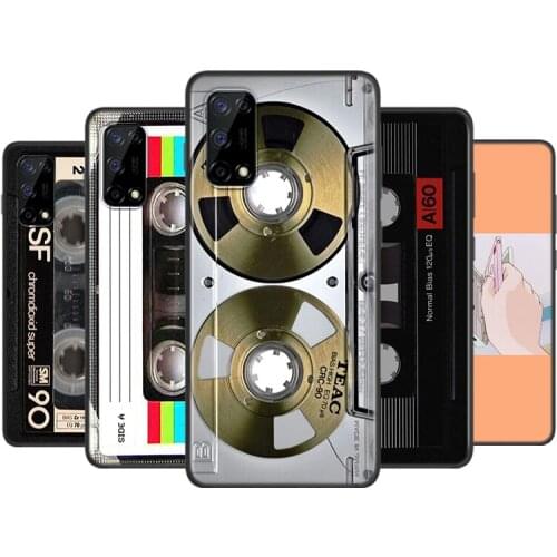 Classical Old Cassette tape For OPPO A5 A9 A11X A1K A12 A12E A31 A32 A52 A53 A72 A73 A93 A94 AX7 Pro Soft Phone Case
