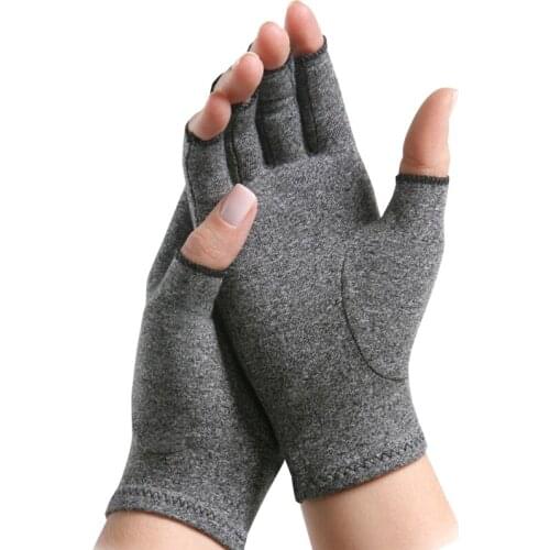 Hot Sale Fashion Simple Couple Knitted Gloves Unisex Winter Warm Fingerless Gloves Half-Finger Knitted Twist Thread Gloves