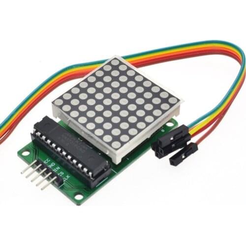 MAX7219 Dot Matrix Module 8x8 High Quality Microcontroller Modules Display MCU LED Display Control Module For Arduino 5V