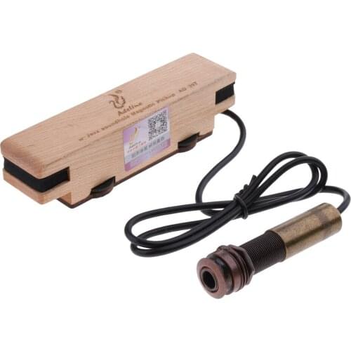 Ukulele Classical Guitar Pickup Preamp 2-Band EQ Equalizer Tuner