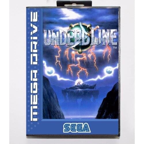New Arrival Undead line 16 bit MD Game Card With Retail Box For Sega Mega Drive/ Genesis