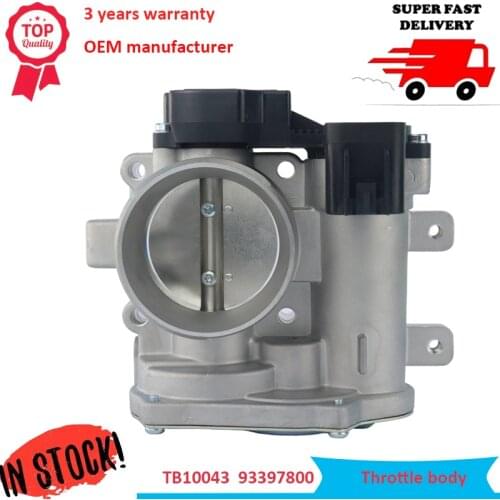 OE TB10043 93397800 New Electronic Throttle Body Assembly For Chevrolet Corsa Cuerpo Mariposa Royaltek 1.8L Bore Size 54mm