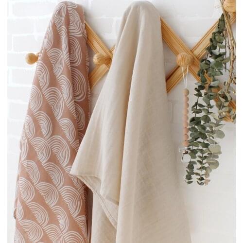 120x120cm Bamboo Muslin Swaddles Cotton Baby Blankets Newborn Bedding Swaddle Muslin Baby Blanket