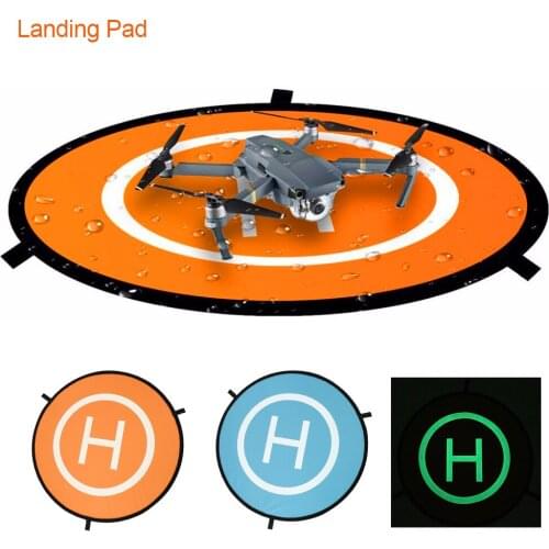 Portable Drone Landing Pad For DJI Mavic pro Foldable Fast-fold in Dark Land Pad for Air pro Phantom 4 pro All RC Racing Gadget