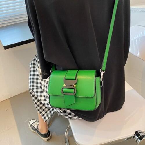 Luxury design women bag candy color female popular handbag fashion trendy summer one-shoulder messenger small square bag