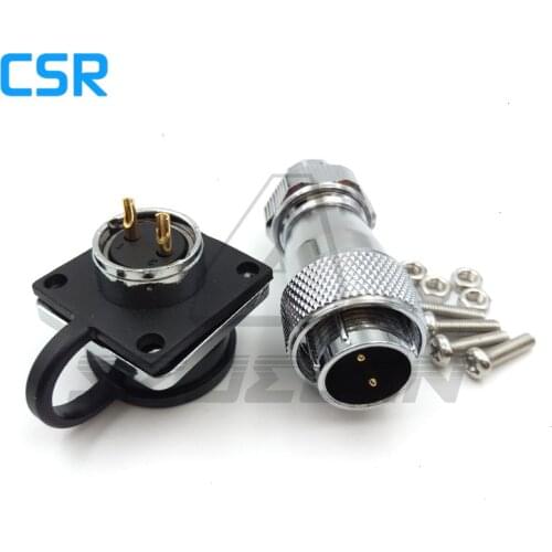 SZJELEN WS16 series waterproof 2 pin , mainly used in automotive, marine, industrial automation power connectors