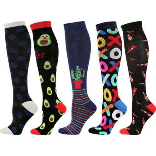 High Elastic Unisex Compression Stockings Professional Leg Protection Long Stockings for Men And Women Breathable Quick-Dry