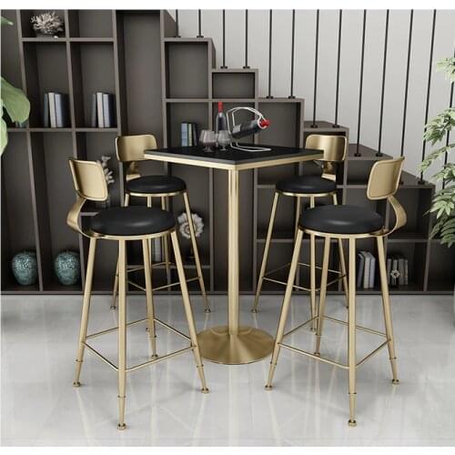 Iron bar tables and chairs simple fresh tea shop tables and chairs net red bar tables and chairs combination high dining chair s