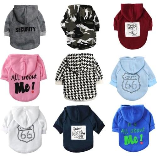 Dog Winter Clothes Soft Flannel Dogs Pets Clothing For Small Large Dogs French Bulldog Fat Dog Costume Warm Pet Hoodie Coat Pug