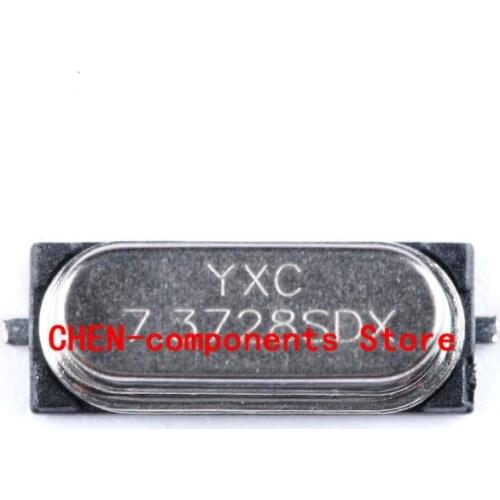 10pcs SMD passive crystal HC-49SMD 7.3728MHz 20ppm 20PF X49SM73728MSD2SC