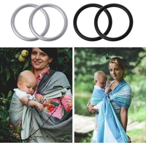 2Pcs 2inch Baby Carrier Aluminium Ring for Baby Sling High Quality Baby Carriers Accessories