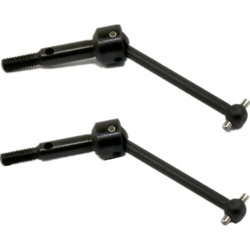 2pcs Metal Universal Driven Dogbone Drive Shaft Parts For RC Model TAMIYA TT-01/TT-02/TA04 CVD OP 53792 39mm Remote Control Cars