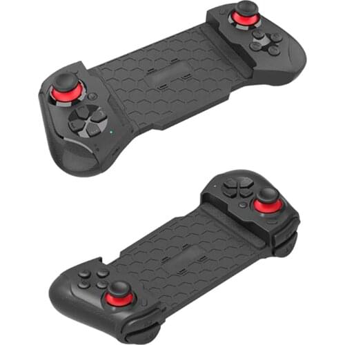 Wireless Game Controller 3.5-6.5 Inch Telescopic Holder for Mobile Phone Tablet