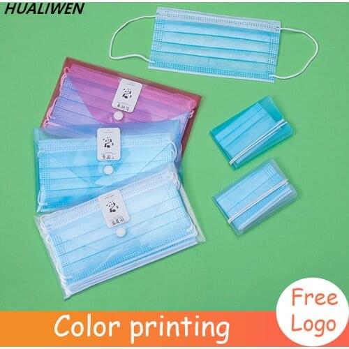 Anti Dust Face Mask Case Portable PVC Mask Cover Bag Storage Box Disposable Face Mask Holder Mascarillas Organizer