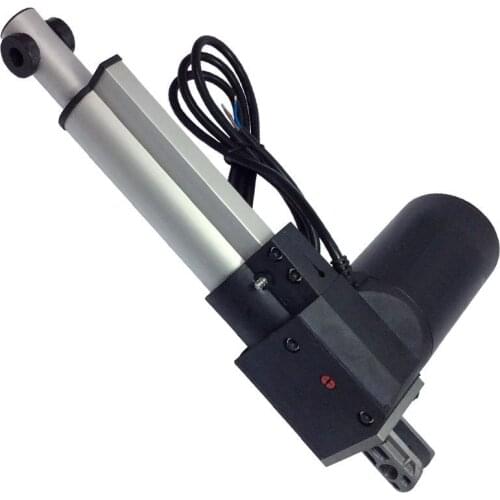 DC 4 Inch/150mm Stroke Electric Linear Actuator Motor, DC12V/ 24V, Heavy Duty Push Max 500Kg/5000N For CNC DIY Machine