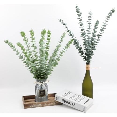 12PCS Natural Eucalyptus For Leaves Dried Flower Decorations DIY Home Wedding Shooting Party Decor Supplies Plant Branches