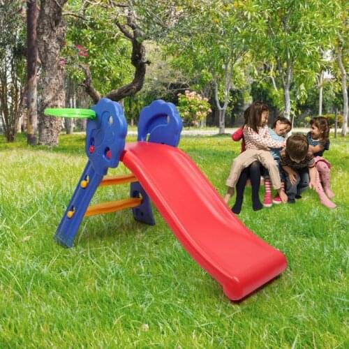 Baby Childrens Slide Toys 1-10 Years Old Indoor Slide 106*59*77cm Household Toys Basketball Stand Toy Toboggan Enfant HWC