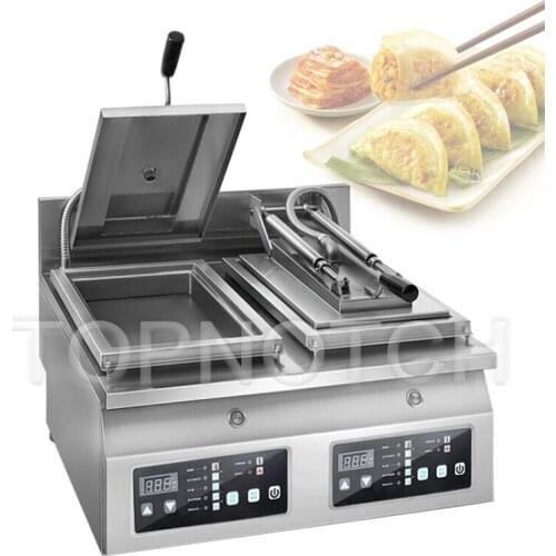 Sell Fried Dumpling Machine Pancake Machine Commercial Parallel Bar Deep Fryer Dumpling Machine