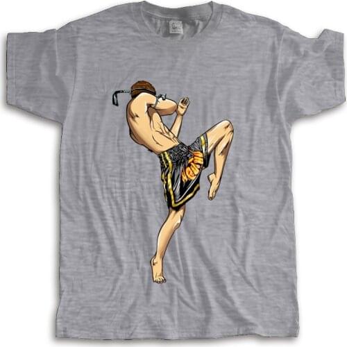 New arrived men t-shirt summer Muay Thai Boy T Shirt Pure Tee Shirt Teenage T-shirt For MMA Man many color tops unisex tees