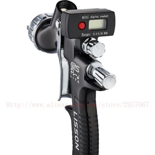 Digital Display GTI Pro Lite Spray Gun TE20/T110 1.3mm air paint spray gun water based Paint Sprayer for car face painting