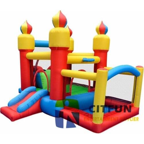 Jumping bouncy castle bounce house bouncer slide game giant inflatable combo NC-002C