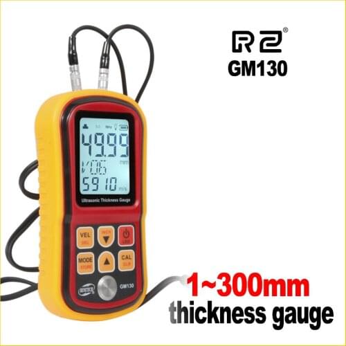RZ Professional Digital Ultrasonic Thickness Gauge Auto Calibration to Assure the Accuracy measurement tool GM130-BENETECH