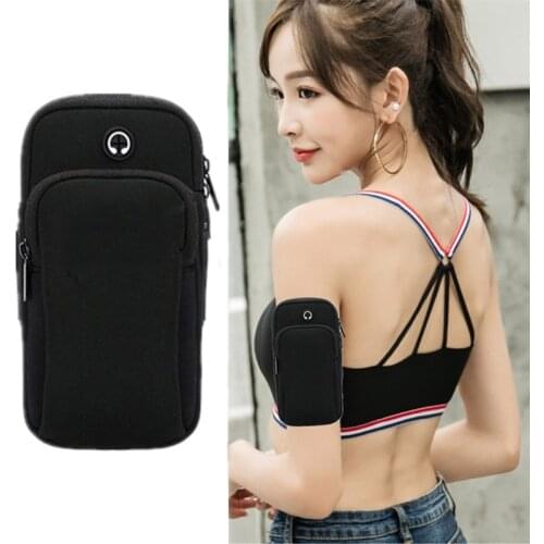 Running Sports Phone Case Arm band For iPhone Samsung Huawei Xiaomi Phone Waterproof Sports Armband Phone Pouch For Airpods Bag