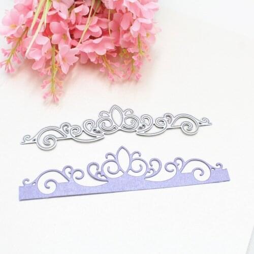 Beautiful Crown Lace DIY Scrapbooking Photo Album Paper Card Craft Cute Embossing Metal Cutting Dies Stencils Scrapbooking