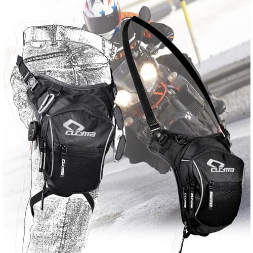 Waterproof Motorcycle Drop Leg Side Bag Outdoor Casual Waist Bag Motorcycle Bag Motorbike Biker Fanny Pack Motorcycle Travel Bag