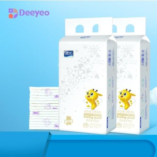 Deyo Waterproof Newborn Baby Diaper Changing Mat Girls Boys Toddlers Disposable Breathable Travel Bed Pads for 0-6M