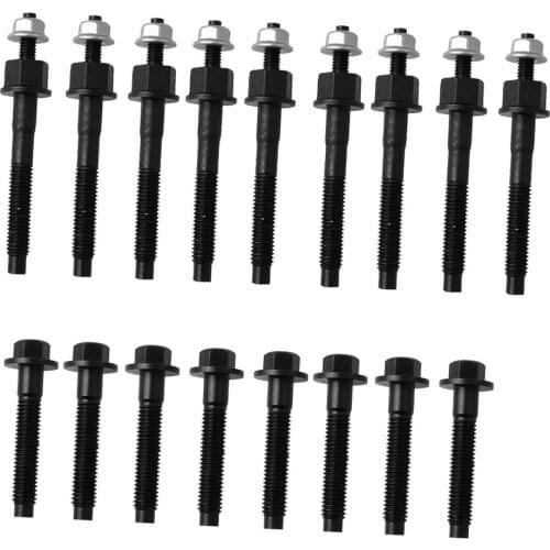 All-in-1 Exhaust Manifold Bolts Set for Dodge Ram 2500 Truck V8 5.7L 2003-08