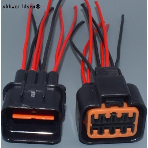 Worldgolden 8 Pin PB625-08027 PB621-08020 Auto Vehicle Wire Plug Automotive Connector Lamp Headlight Socket For Audi BMW Ford