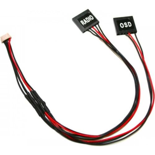 3pcs Y-cable Connection Cable for APM 2.5 2.6 Telemetry & OSD
