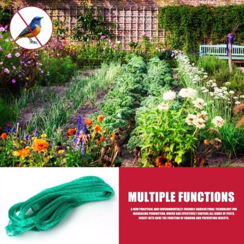 2*10/4*8M Anti Bird Protect Tree Net Fruit Crop Plant Garden Pond Netting Mesh Protect Against Rodents Birds Dropshipping