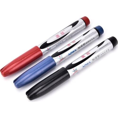 3 Colors Fineliner Pens Single Head Marker Pen Water Based Assorted Ink Arts Drawing For Children Graffiti Hook Fiber Pen