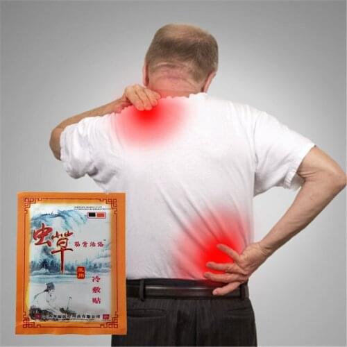 8Pcs Cordycep Medical Pain Relief Plaster to treat back pain ,leg pain Rheumatic Arthritis Cervical Spondylosis Relief Fatigue