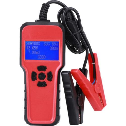 AE1801 Car Battery Tester Automotive Digital Battery Analyzer Battery Capacity Tester Diagnostic Tools