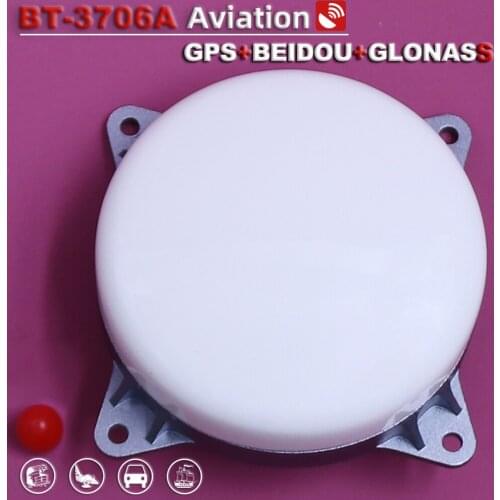 BEITIAN NEW 3-18V drone NAV aviation RTK GNSS antenna GPS BEIDOU GLONASS GALILEO SMA-K connector, BT-3706A