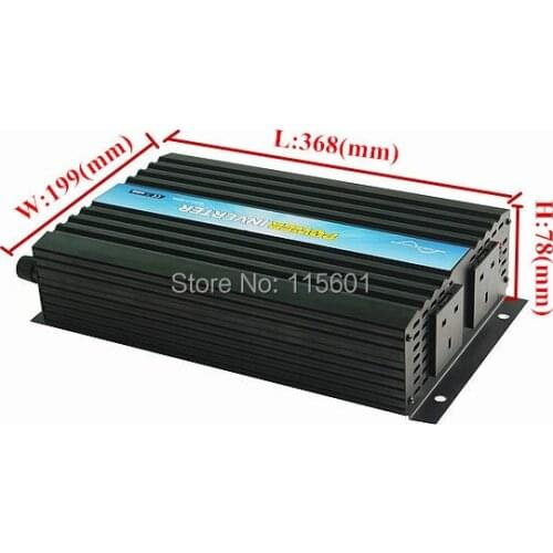 Free Shipping 12V 24V 48V DC 110V 230V 240V AC 1500W off grid pure sine wave power inverter