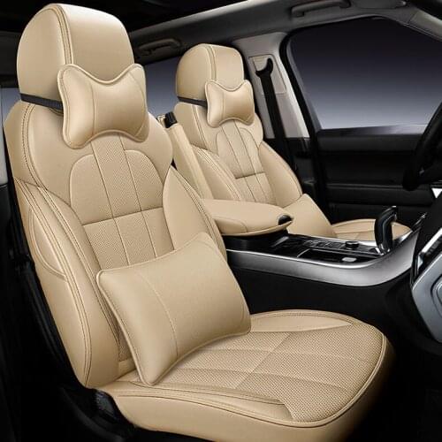 Custom cowhide car seat cover leather for Suzuki Grand Vitara Jimny Kizashi sx4 IGNIS Swift S-cross Alto Alivio auto accessories