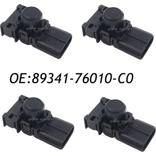 New SET(4) 89341-76010-C0 PDC Parking Distance Sensor Reverse Assist for TOYOTA