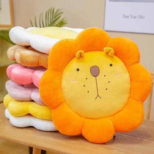 Zqswkl 40/60cm cute cartoon office tatami chair cushion living room decorative pillows for home sofa flower anime pillow