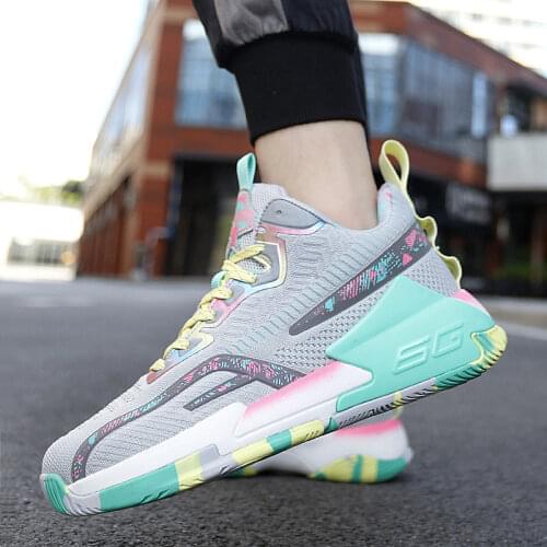 Unisex Vulcanized Sneakers Running Training Walking Jogging Reflective Technology Upper Colorful Basketball Casual Tennis Shoes